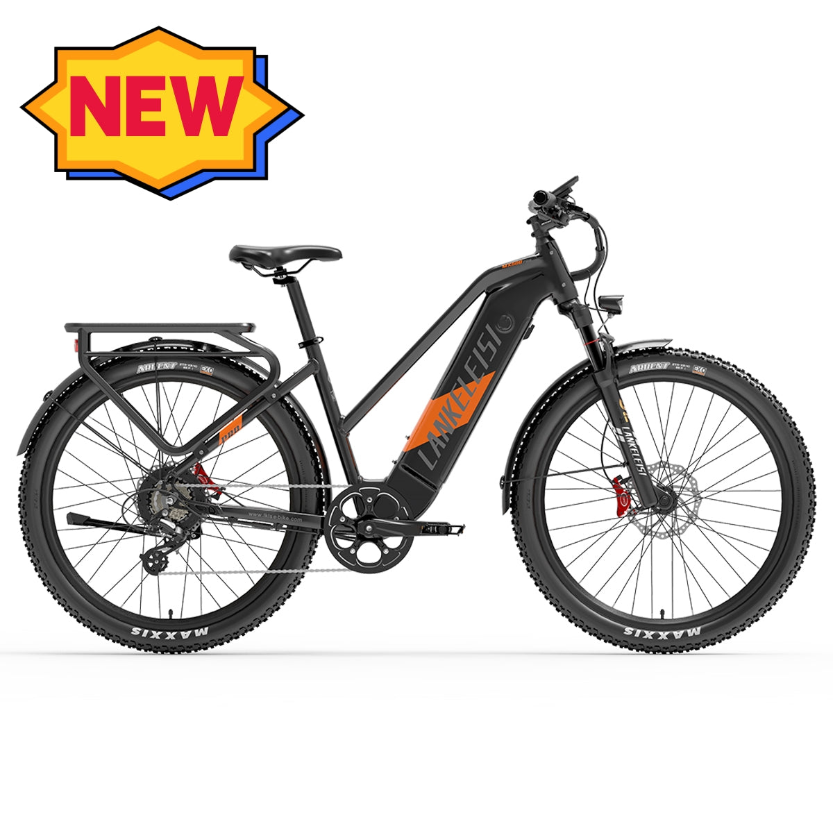 (Pre-sale)Lankeleisi MX600PRO 500W Motor 27.5" Tire 20Ah Battery City Electric Bike