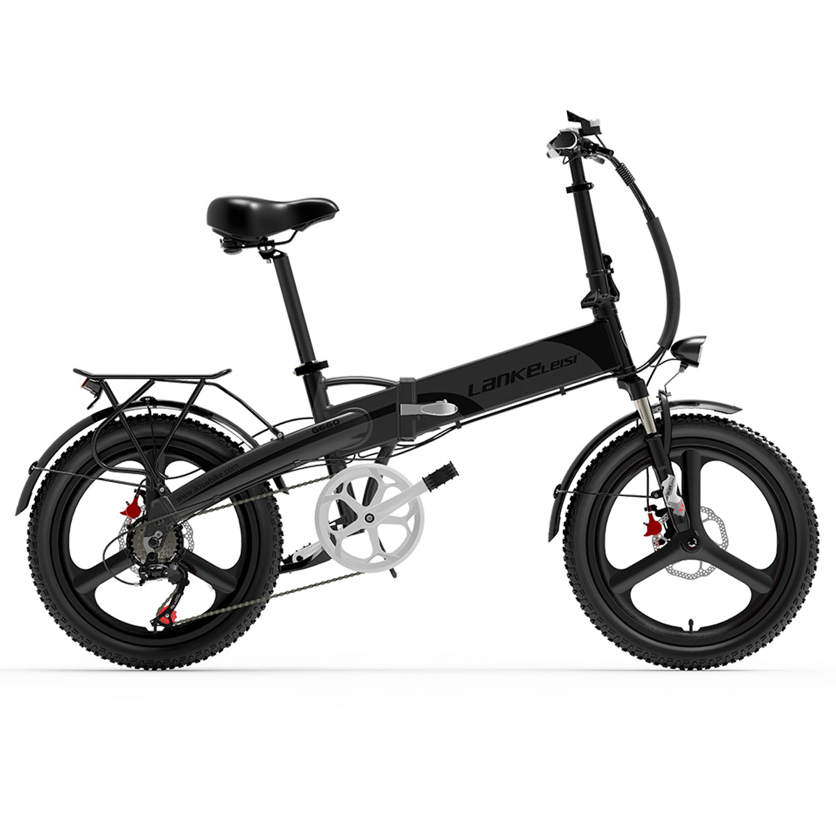 (Pre-sale) Lankeleisi G660 Folding Mountain Ebike / Electric Bicycle, 48V 500W 12.8Ah Commuting Ebikes for Men and Women