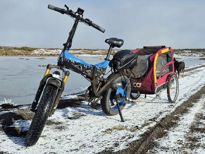 (EU Stock)Lankeleisi X3000 Plus Folding Electric Mountain Bike