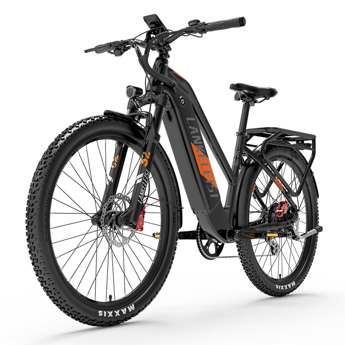 (Pre-sale)Lankeleisi MX600PRO 500W Motor 27.5" Tire 20Ah Battery City Electric Bike