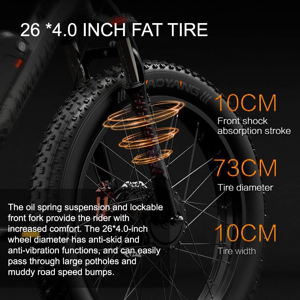 ( EU Stock) Lankeleisi MG740 PLUS 48V 20Ah Dual Motor Off-Road Electric Bicycle
