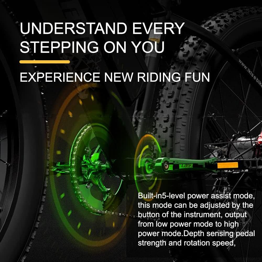 ( EU Stock) Lankeleisi MG740 PLUS 48V 20Ah Dual Motor Off-Road Electric Bicycle