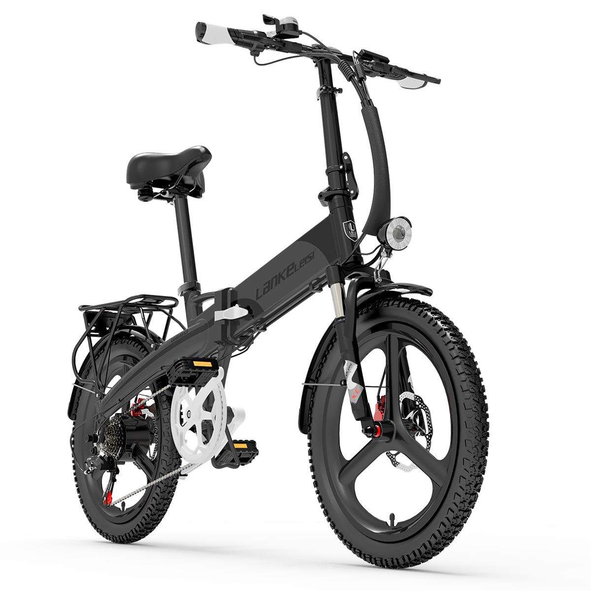 (Pre-sale) Lankeleisi G660 Folding Mountain Ebike / Electric Bicycle, 48V 500W 12.8Ah Commuting Ebikes for Men and Women