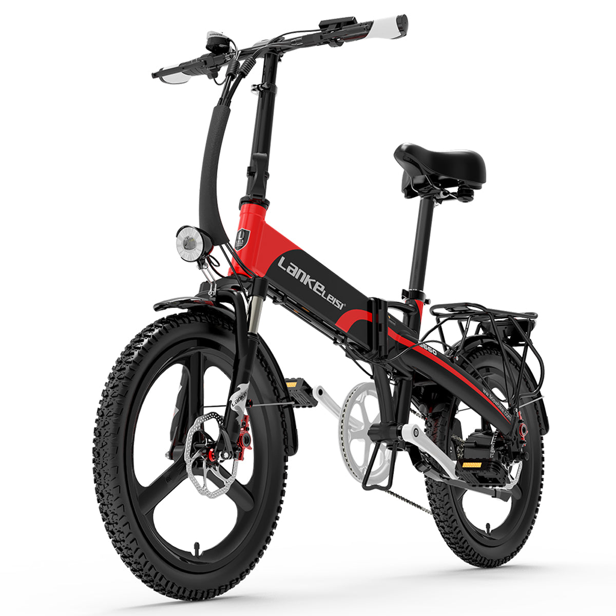 (Pre-sale) Lankeleisi G660 Folding Mountain Ebike / Electric Bicycle, 48V 500W 12.8Ah Commuting Ebikes for Men and Women