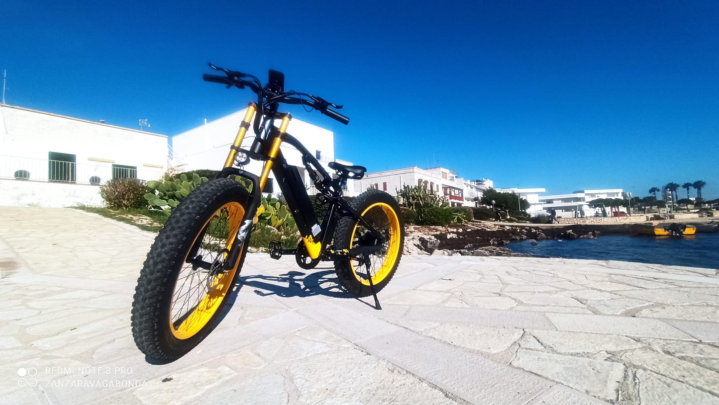 ( EU Stock) Lankeleisi RV700 48V 16Ah 1000W Samsung Battery Electric Hunting Bike