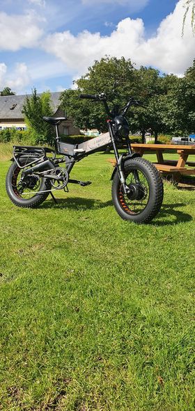 (EU Stock)Lankeleisi X3000 Plus Folding Electric Mountain Bike