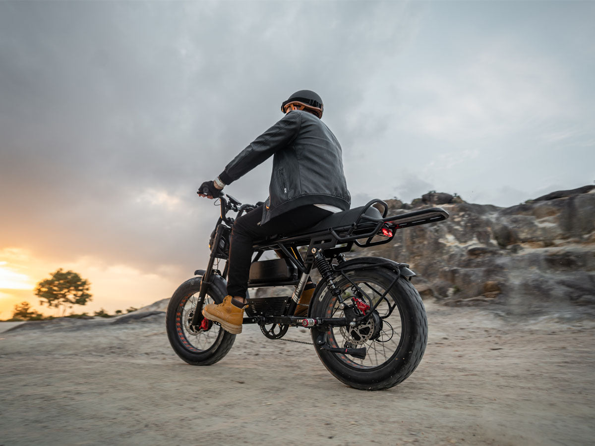(EU Stock) LANKELEISI X-Black Knight 48V 20Ah 2000W Dual Motor Maximum Range 280KM