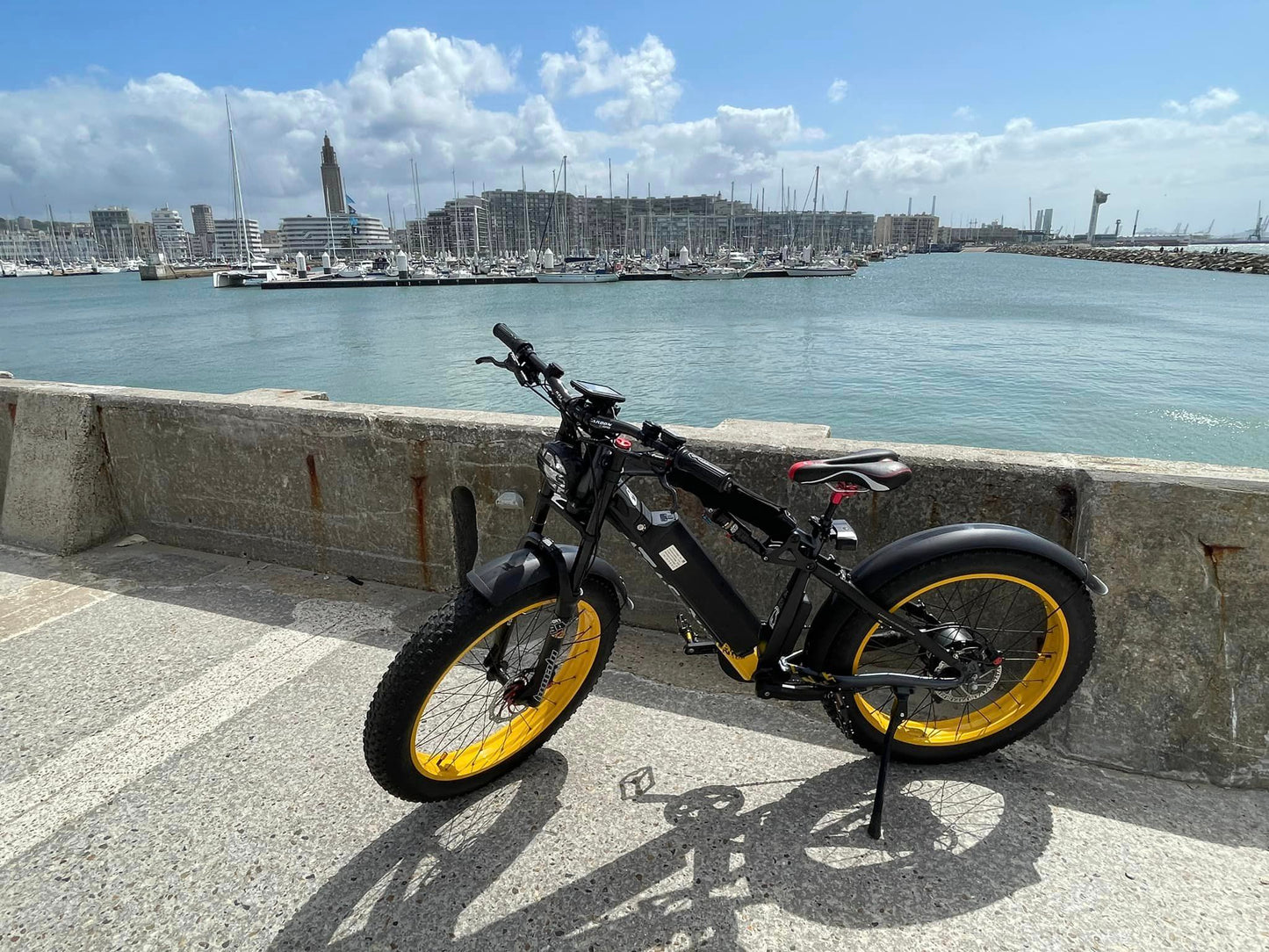 ( EU Stock) Lankeleisi RV700 48V 16Ah 1000W Samsung Battery Electric Hunting Bike