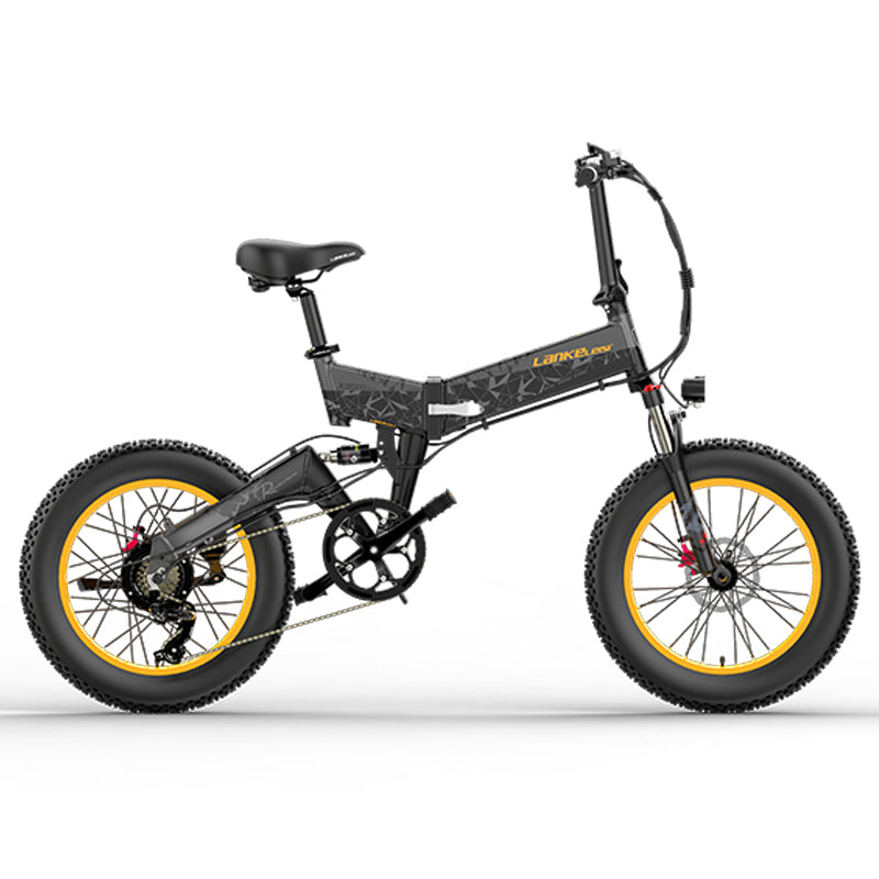 (EU Stock)Lankeleisi X3000 Plus Folding Electric Mountain Bike