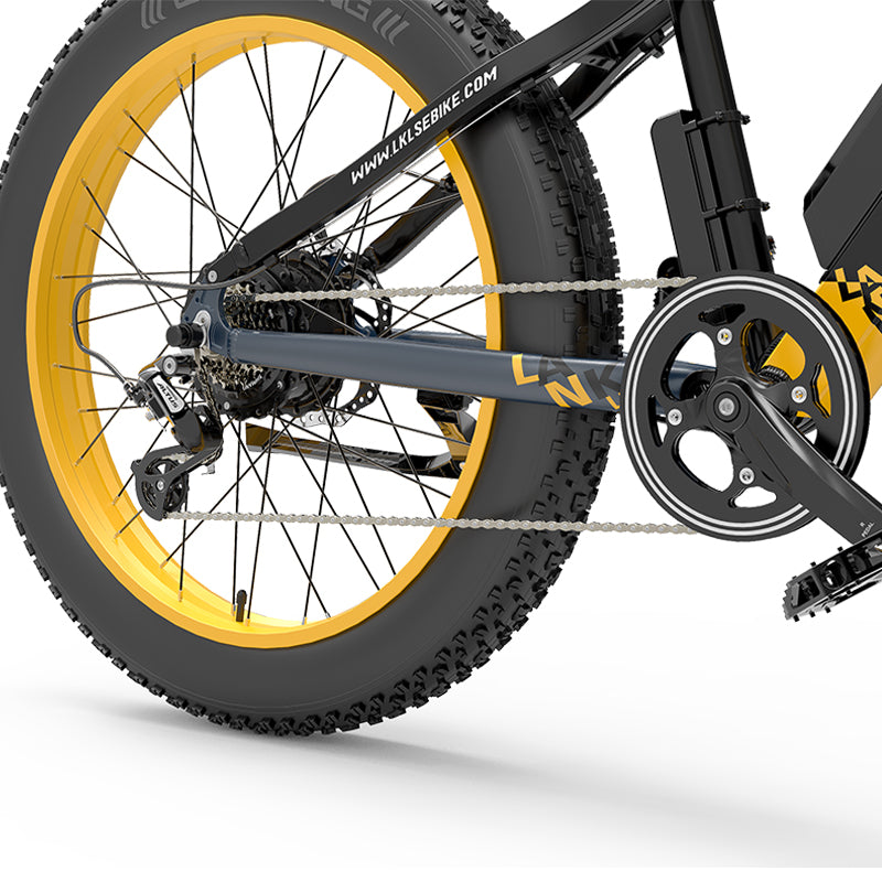 ( EU Stock) Lankeleisi RV700 48V 16Ah 1000W Samsung Battery Electric Hunting Bike