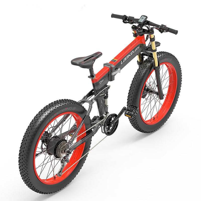 ( EU Stock) Lankeleisi XT750 PLUS BIG FORK Fat Tire Electric Mountain Bike