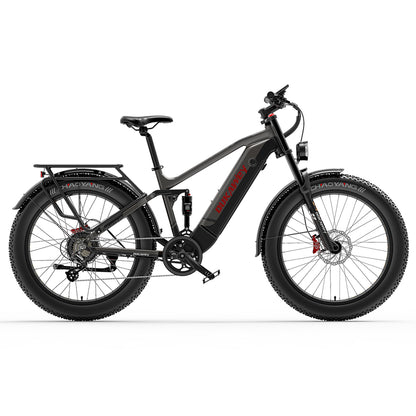 (EU Stock) Lankeleisi Silvertip8 52V 20Ah SAMSUNG Battery 1000W Brushless Motor Fat Tire Ebike