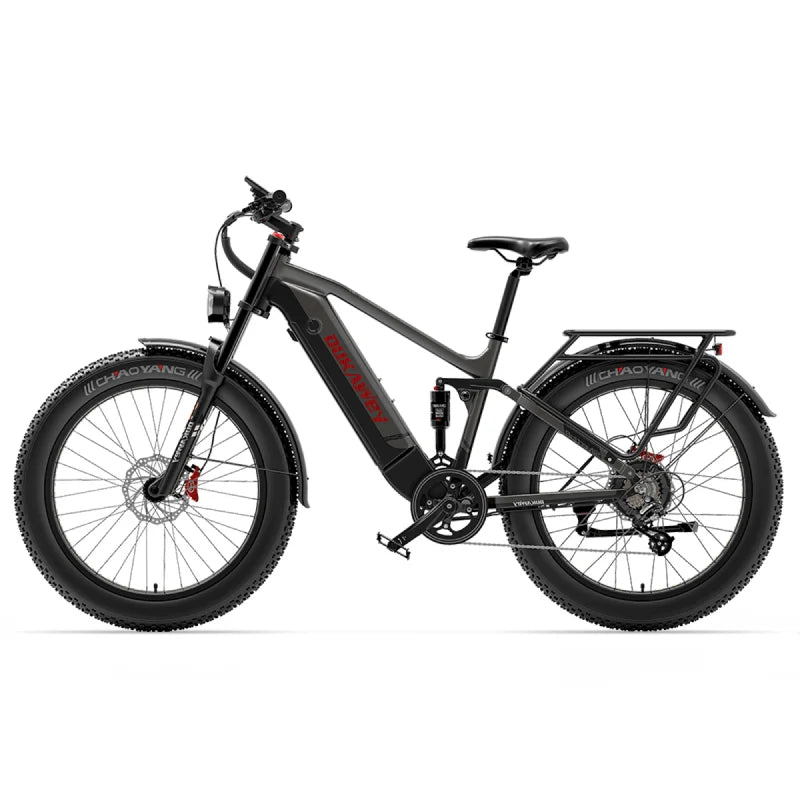 (EU Stock) DUKAWEY Silvertip8 Fat Tire Electric Bike 1000W 52V20Ah Samsung Cells Hydraulic Brake Off Road Ebike