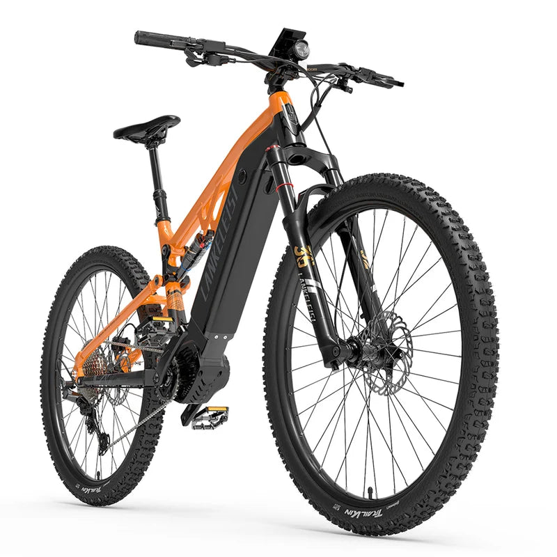 LANKELEISI GT800 Mid Drive Electric Mountain Bike 500W Bafang Motor 48V20Ah Samsung Battery 29 Inch Hydraulic Brake E-Bike