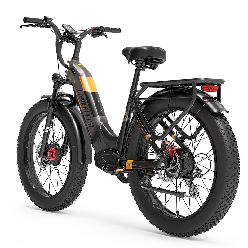 （USA Stock)Lankeleisi MG600 PLUS 48V 20AH 2000W Dual Motor Fat Tire Off-road Ebike