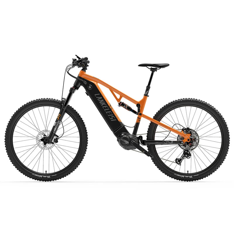 LANKELEISI GT800 Mid Drive Electric Mountain Bike 500W Bafang Motor 48V20Ah Samsung Battery 29 Inch Hydraulic Brake E-Bike