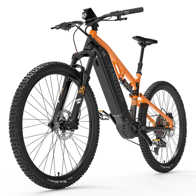 LANKELEISI GT800 Mid Drive Electric Mountain Bike 500W Bafang Motor 48V20Ah Samsung Battery 29 Inch Hydraulic Brake E-Bike