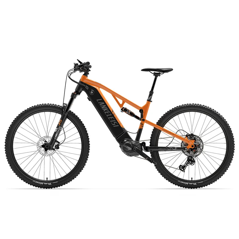 LANKELEISI GT800 Mid Drive Electric Mountain Bike 500W Bafang Motor 48V20Ah Samsung Battery 29 Inch Hydraulic Brake E-Bike
