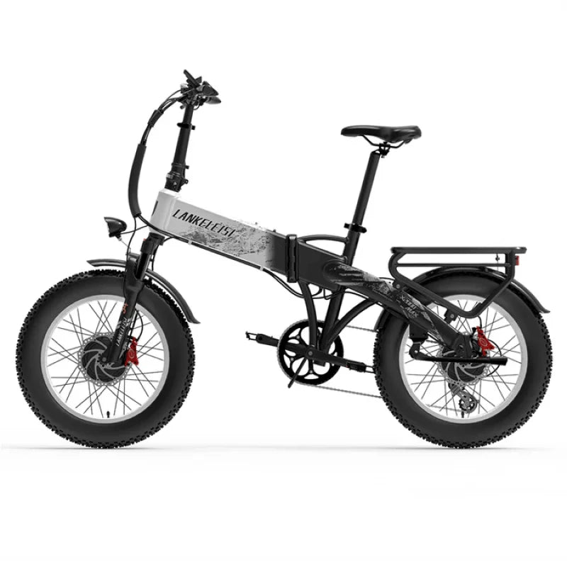 LANKELEISI X2000MAX Folding Fat Tire Electric Bike 2000W Brushless Motor 48V20Ah Samsung Battery Hydraulic Brake Ebike