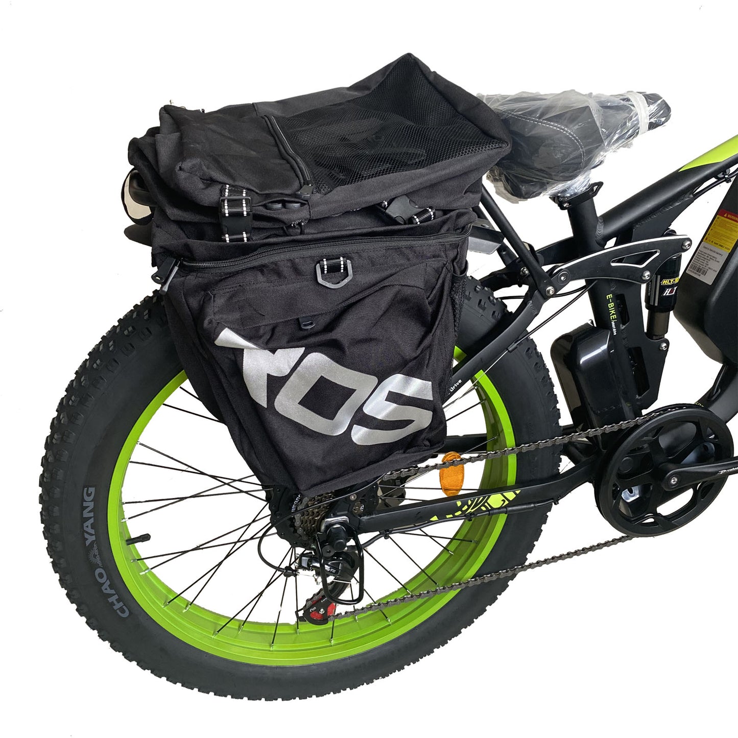 Lankeleisi Ebike Applicable Bag, Waterproof 37L Large Capacity, Can Be Placed On The Rear Rack Of The Ebike