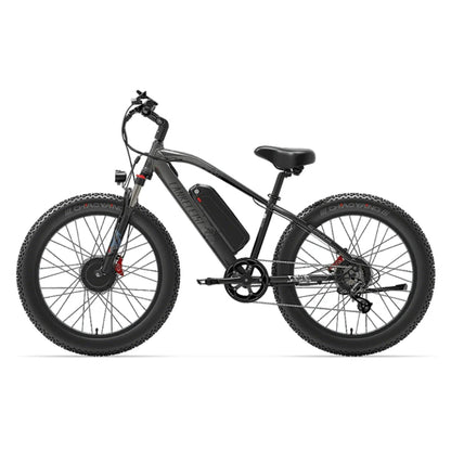 (EU Stock) LANKELEISI MG740PLUS Off-Road Ebike 2000W Brushless Motor 48V 20Ah Samsung Battery 26*4.0 Fat Tire Hydraulic Brake Electric Bike
