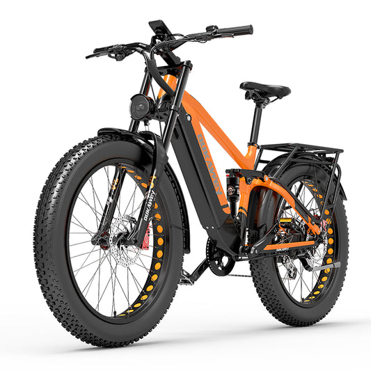 (EU Stock) Lankeleisi Silvertip8 52V 20Ah SAMSUNG Battery 1000W Brushless Motor Fat Tire Ebike