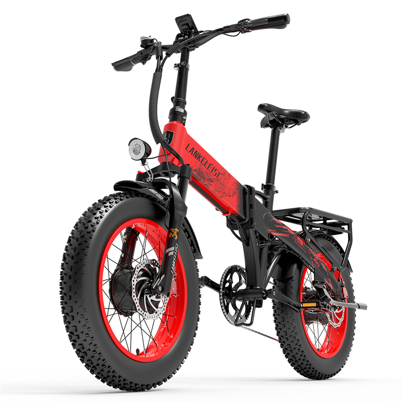 （EU Stock）Lankeleisi X2000 MAX 48V 20Ah 2000W Dual Motor Electric Mountain & City Bike