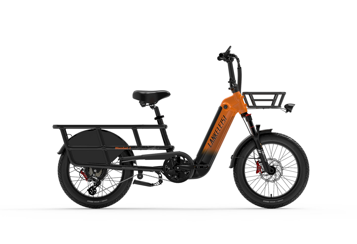 (EU Stock)Lankeleisi Wombat-1 Can Carry Children 48V 20AH SAMSUNG Battery 1000W City Ebike