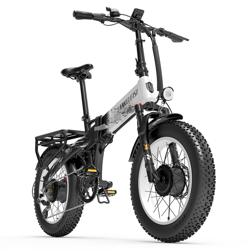 （EU Stock）Lankeleisi X2000 MAX 48V 20Ah 2000W Dual Motor Electric Mountain & City Bike