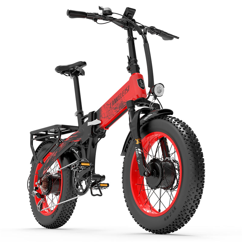 （EU Stock）Lankeleisi X2000 MAX 48V 20Ah 2000W Dual Motor Electric Mountain & City Bike