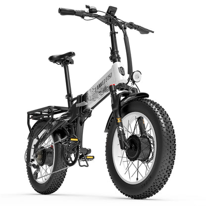 （EU Stock）Lankeleisi X2000 MAX 48V 20Ah 2000W Dual Motor Electric Mountain & City Bike