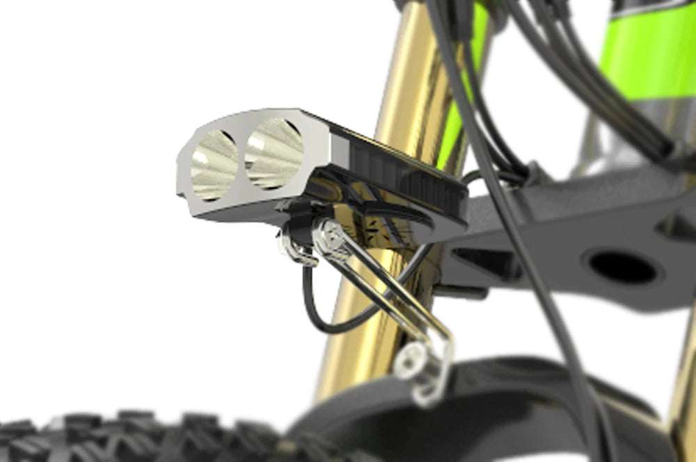 Front Light With Horn For LANKELEISI Ebike (With And Without Horn)