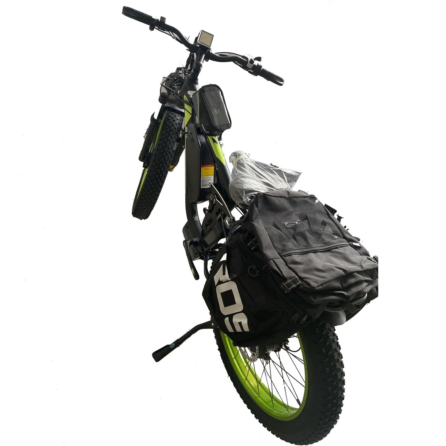 Lankeleisi Ebike Applicable Bag, Waterproof 37L Large Capacity, Can Be Placed On The Rear Rack Of The Ebike