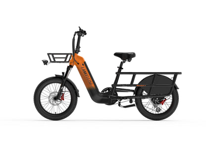 (EU Stock)Lankeleisi Wombat-1 Can Carry Children 48V 20AH SAMSUNG Battery 1000W City Ebike