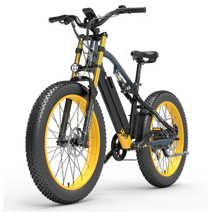 (USA Stock Clearance) Lankeleisi RV700 48V 16Ah 1000W Samsung Battery Electric Hunting Bike// Only ship to USA