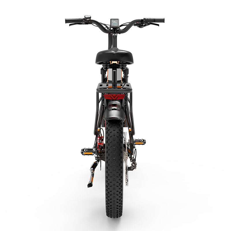 （USA Stock)Lankeleisi MG600 PLUS 48V 20AH 2000W Dual Motor Fat Tire Off-road Ebike