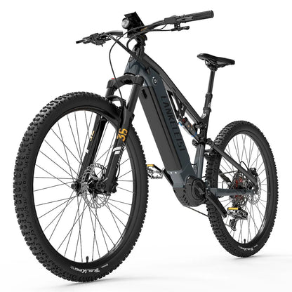 LANKELEISI GT800 Mid Drive Electric Mountain Bike 500W Bafang Motor 48V20Ah Samsung Battery 29 Inch Hydraulic Brake E-Bike