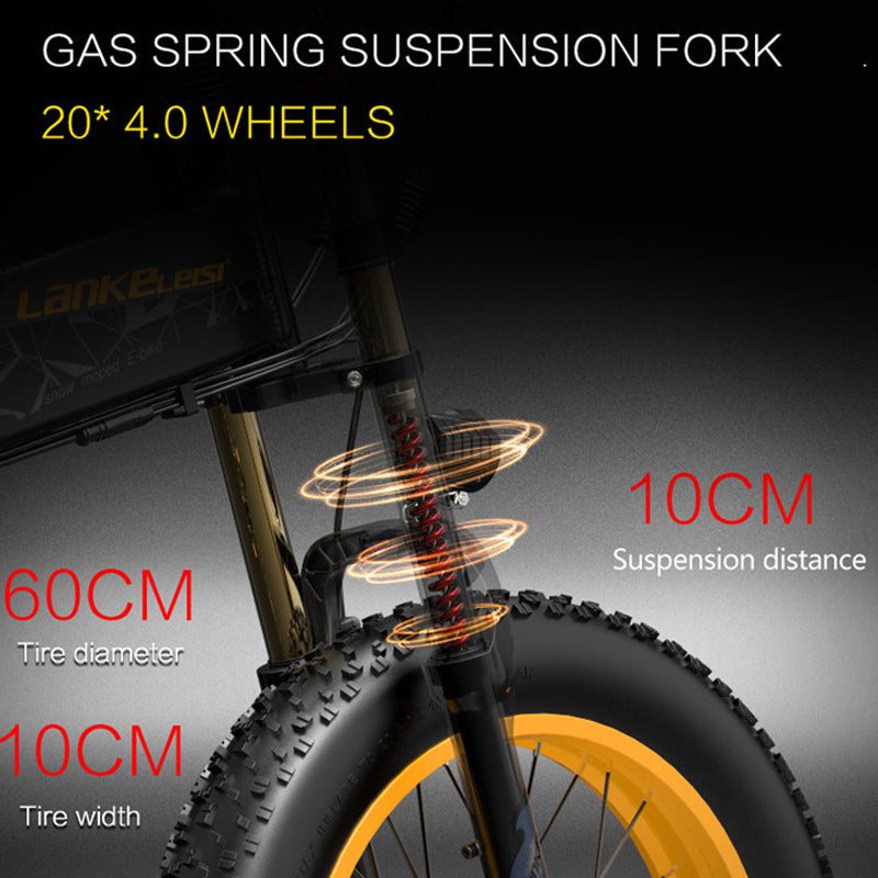 （UK EU Stock）Lankeleisi X3000Plus-UP Folding Electric Mountain Bike