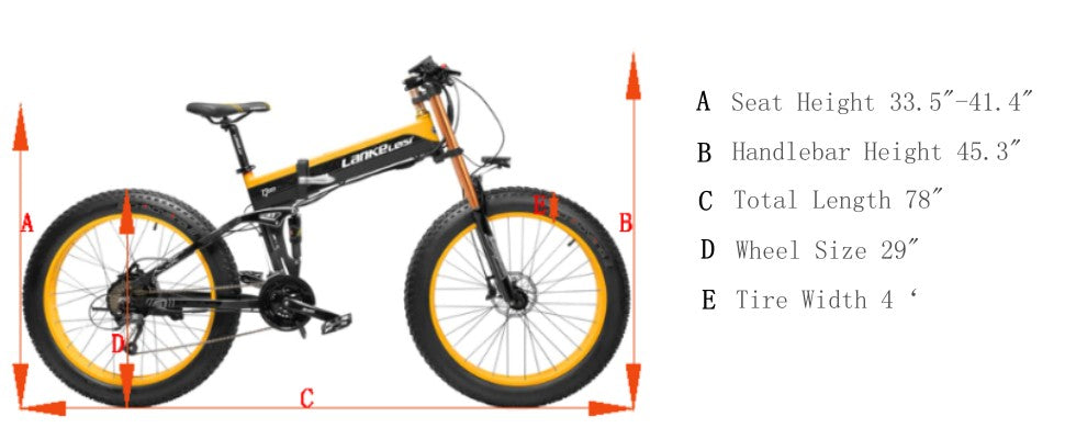 (USA EU Stock) Lankeleisi XT750 PLUS BIG FORK Fat Tire Electric Mountain Bike