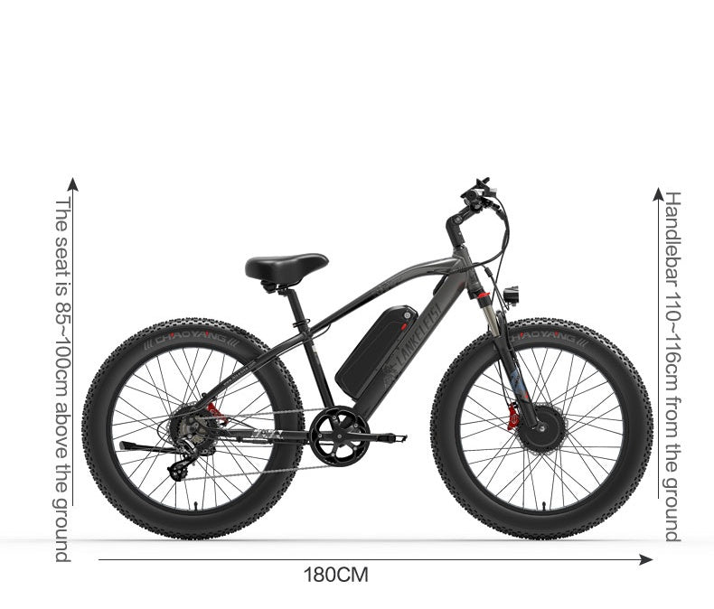 (USA Clearance) Lankeleisi MG740 PLUS Dual Motor Off-Road Electric Bicycle// Only ship to USA