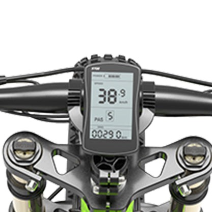 (EU Stock)Lankeleisi XT750 Plus Up Version Green/Yellow 48V 17.5Ah 1000W Single Motor Ebike
