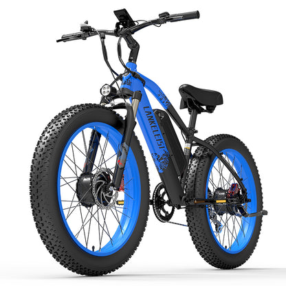 (USA EU UK Stock) Lankeleisi MG740 PLUS Dual Motor Off-Road Electric Bicycle(New In 2023)