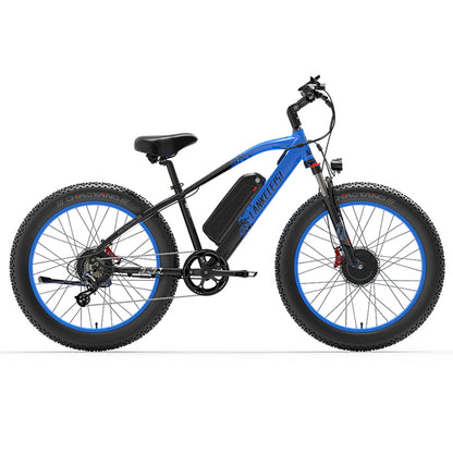 (USA EU UK Stock) Lankeleisi MG740 PLUS Dual Motor Off-Road Electric Bicycle(New In 2023)