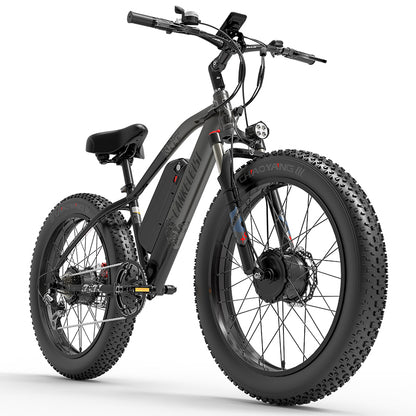 (USA EU UK Stock) Lankeleisi MG740 PLUS Dual Motor Off-Road Electric Bicycle(New In 2023)